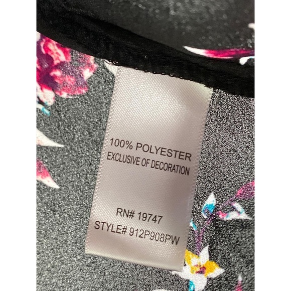 The Pioneer Woman 3/4 Sleeve Blouson Empire Tunic Top Womens Size XXXL - Picture 10 of 12